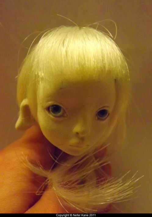 Nefer Kane BJD with Goodreau Doll wig yosd